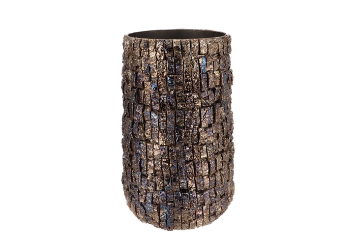 <h4>Nepal Iron Bottle Birch Mosaic 24x24x35m Nm</h4>