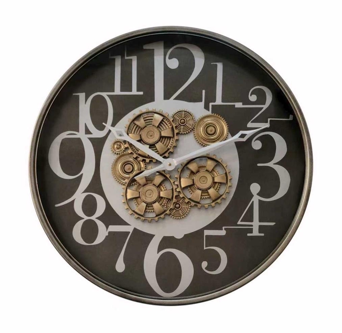 <h4>Clock Gear Ø59cm Grey 51966</h4>