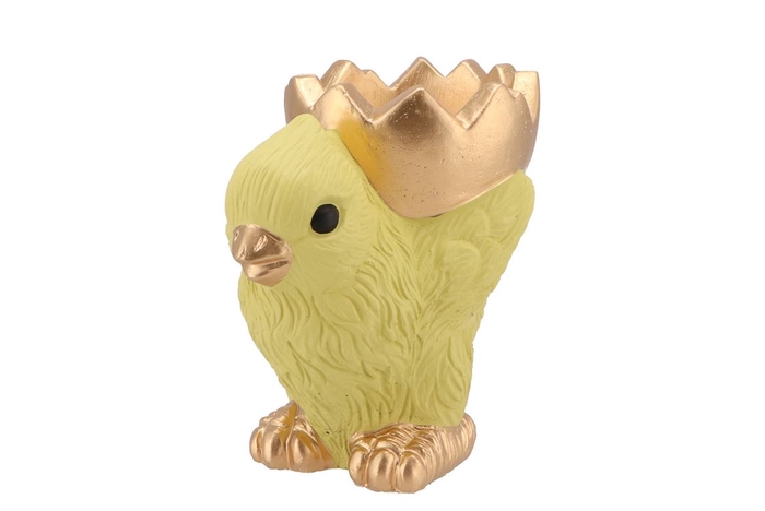 <h4>Easter Chicken-bowl Yellow 19x12x19cm Nm</h4>