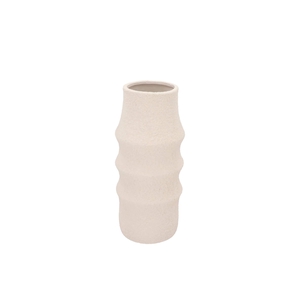 Cascais White Vase 15x15x35cm