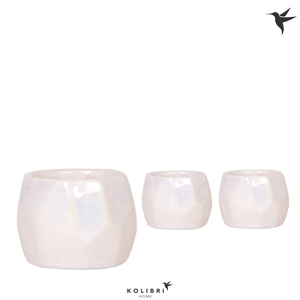 Kolibri Home Pearl pot travertine