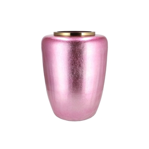 Julie Jolly Pink Vase Iron 33x33x45cm