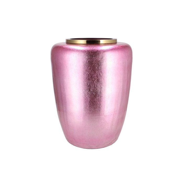 <h4>Julie Jolly Pink Vase Iron 33x33x45cm Nm</h4>