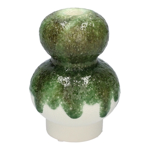 DF03-741310800 - Candle holder Esencia4 d2.3/10.7xh15 green/white