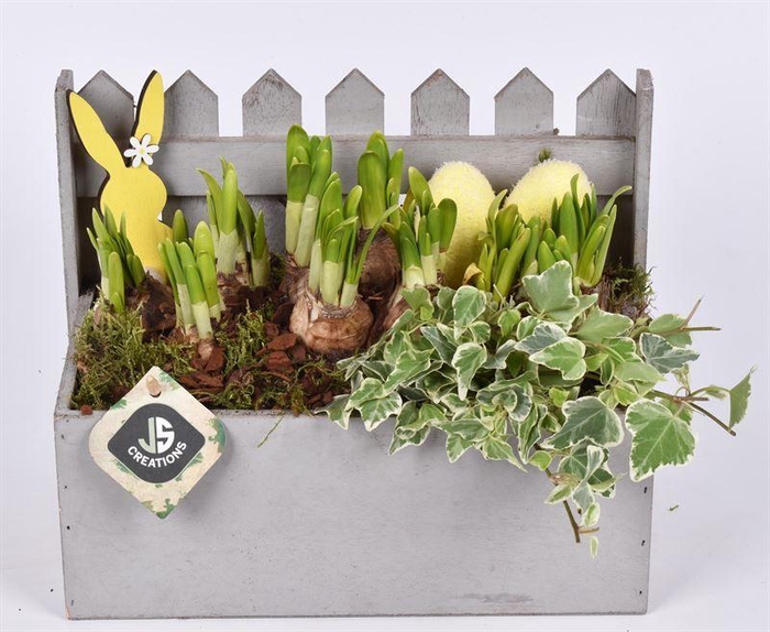 <h4>Houten tuinhek 26x13cm</h4>