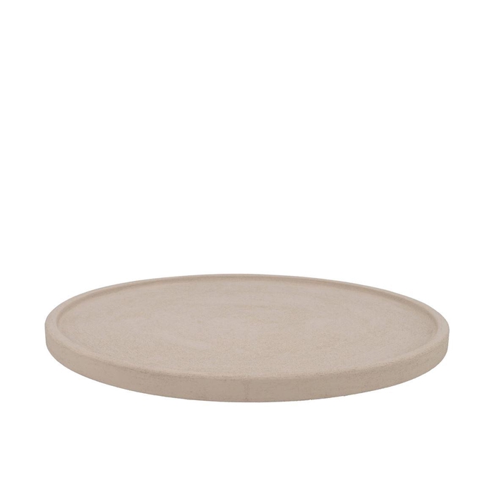 <h4>Porto Sand Plate 42x42x2cm</h4>