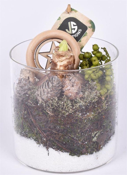 <h4>Glas cilinder 13cm</h4>