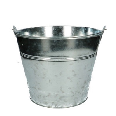 Zinc bucket d22 5 18cm