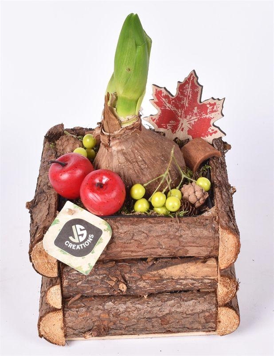 <h4>Hout boomschors 17x17cm</h4>