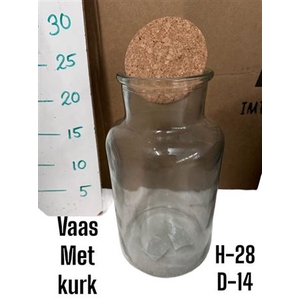 Vase With Kurk H28 D14
