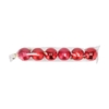 Deco Unbreakable Red Ball Set 6 70mm