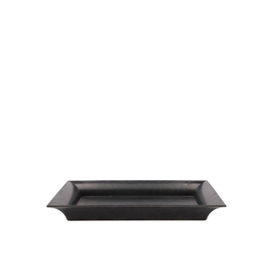 Melamine Grey Bowl Square 20x20x3cm Nm