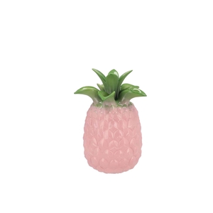 Pineapple Tropical Pink Vase 14x14x18cm