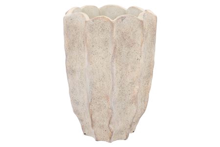 <h4>Alaska Wavy Sand Vase 22x21x30cm</h4>