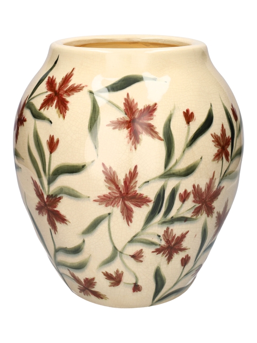 <h4>DF03-741352200 - Vase Florisse d18/28xh30.5 beige</h4>