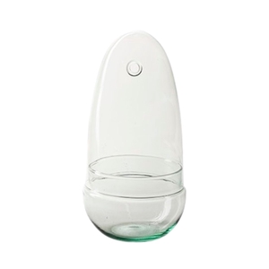 Glass Eco Cloche+bowl d12*25cm