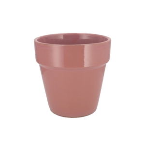 Ebbi Moss Pink Pot Glaze 20x20cm