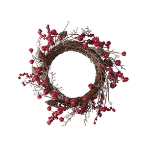 Christmas d30cm Wreath berries