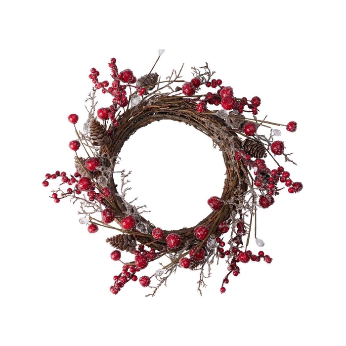 <h4>Christmas d30cm Wreath berries</h4>