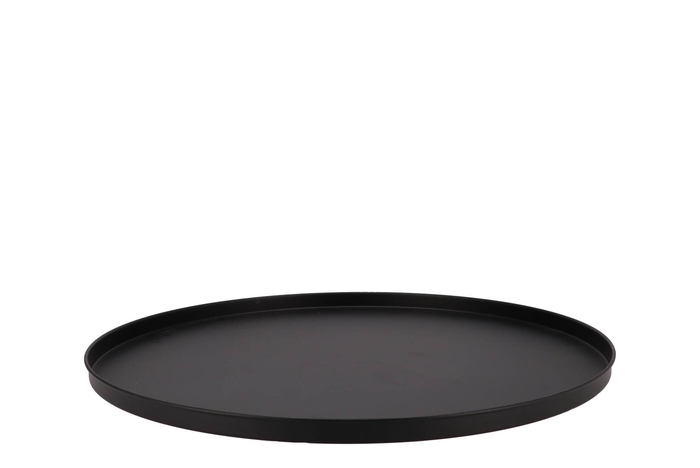 Coaster Wild Black Tray Metal 46x2cm