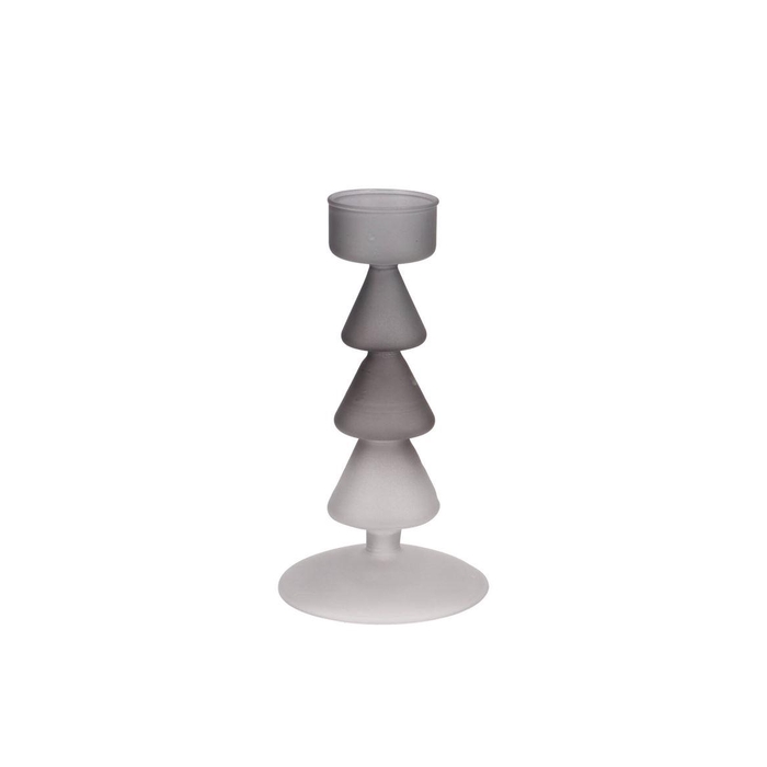 <h4>Nova Black Candle Holder Tricolor 9x9x17cm</h4>