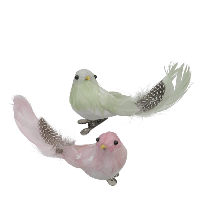 <h4>Voorjaar Vogel/clip d12cm</h4>
