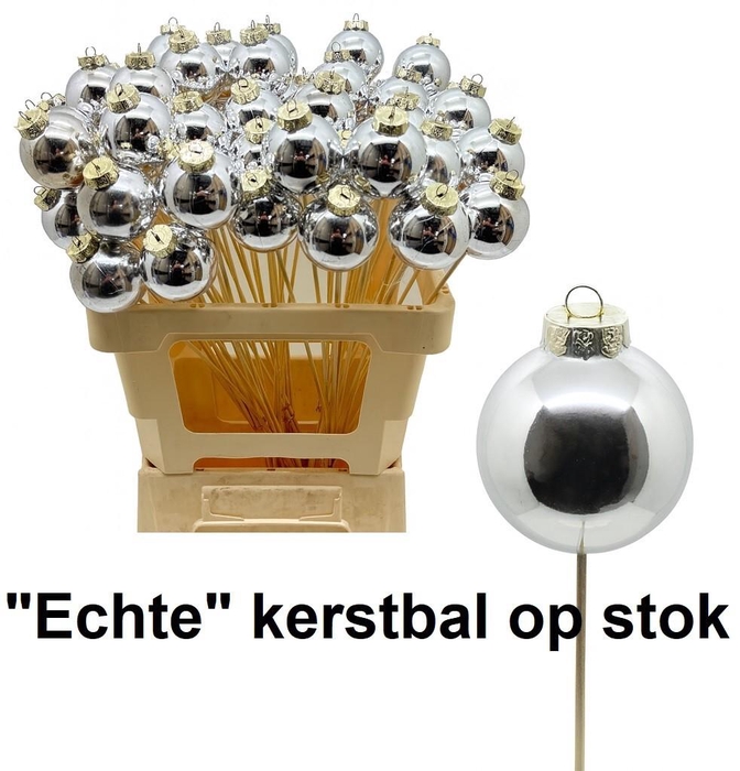 <h4>Kerstbal Op Stok H%</h4>
