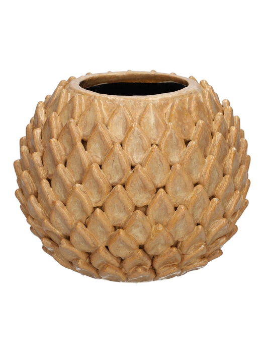 <h4>DF03-740520300 - Pot Elvian d8.5/16xh12.5 peach</h4>