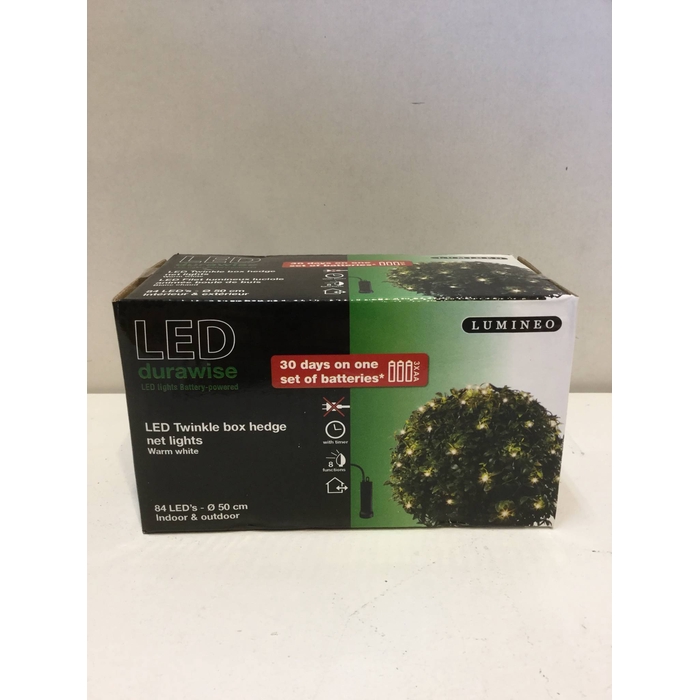 <h4>LED DURAWISE BUXUSNETV.BOBUI 8F GEHEUGEN CONTR.WIT SNOER - I</h4>