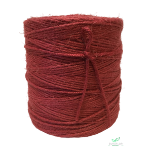 JUTE ROPE 1KG RED