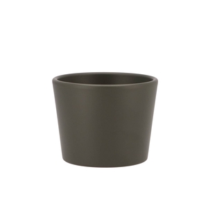 Ceramic Pot Dark Green 11cm