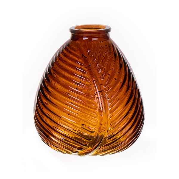 <h4>Vase Flora d5\\14xh16 amber</h4>