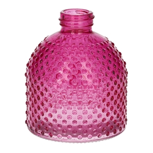 DF02-666118300 - Bottle Caro14 d7.8xh9 fuchsia transparent