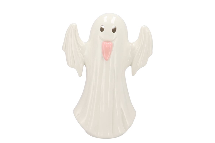 <h4>Jolie Jolly White Vase Ghost 23x13x32cm</h4>