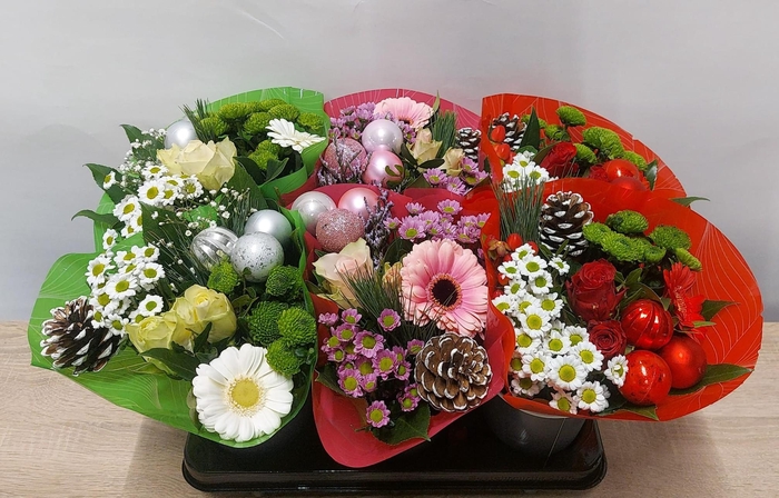 <h4>Boeket Six Pack KERST</h4>