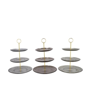 Dayah Black Mix Cake Shelf Ass 18/20/25x33cm Nm