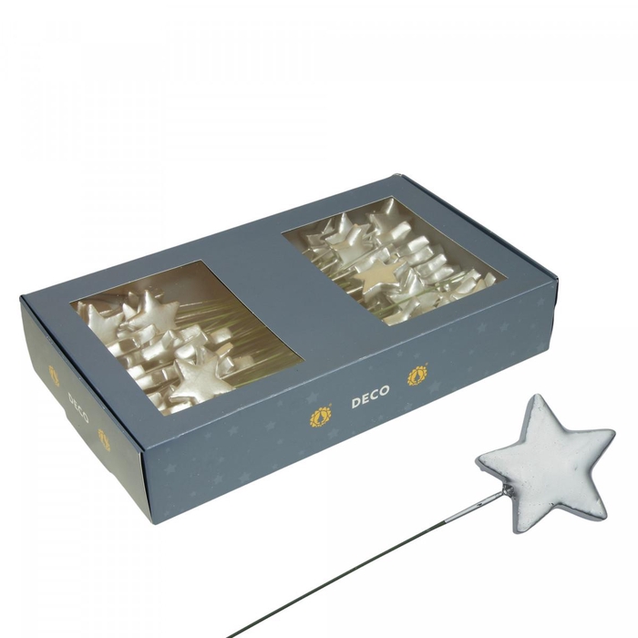 <h4>Christmas Deco star/wire 40mm</h4>