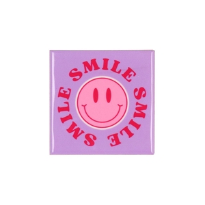 Tile Smile Purple 10x10x1cm
