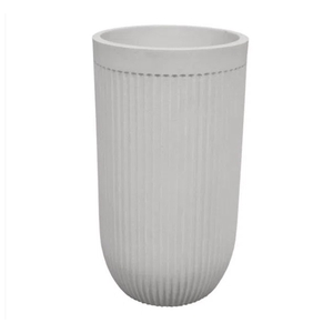 VASO ATENAS CILINDRICO 44  - A 84 X L 44 CM - 101 L OFF-WHITE