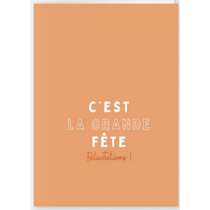 C'est la grande fête félicitations (1126004F)