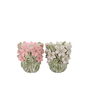 Dante Pink White Pot Pretty Ass 17x17x16cm