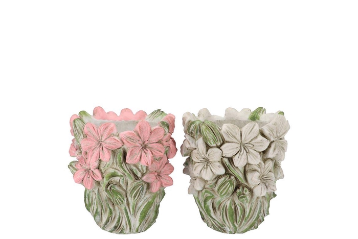 <h4>Dante Pink White Pot Pretty Ass 17x17x16cm</h4>