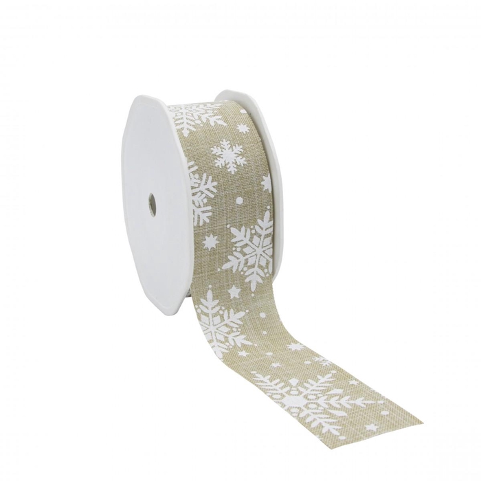 <h4>Lint Sneeuwvlok 38mm 15m</h4>