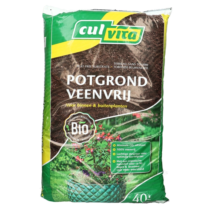 <h4>Soil care Potting peat free 40L</h4>