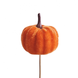 Autumn 10cm Velvet pumpkin 5cm