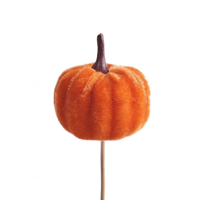 <h4>Autumn 10cm Velvet pumpkin 5cm</h4>