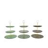 Dayah Green Mix Cake Shelf Ass 18/20/25x33cm