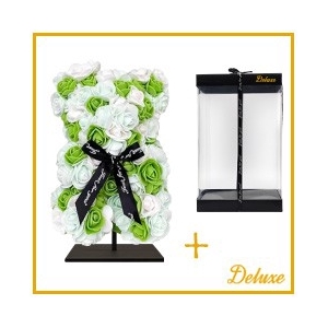 arr3 Deco beer 25cm - Summer groen wit
