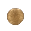 Inga Jada Gold Oval Vase Wave 31x12x30cm