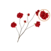 Silk Roses Wild Red 126cm